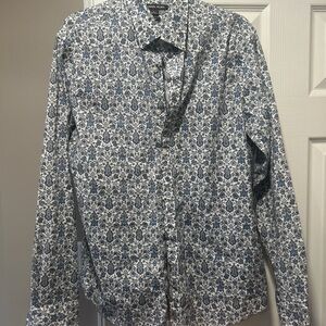 Michael Kors Pattern Button Up